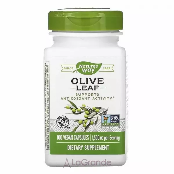 Nature's Way Olive Leaf 1500 mg ����������� ������� ��� ��������� ���������� 