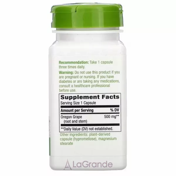 Nature's Way Oregon Grape 500 mg ����������� ������� 