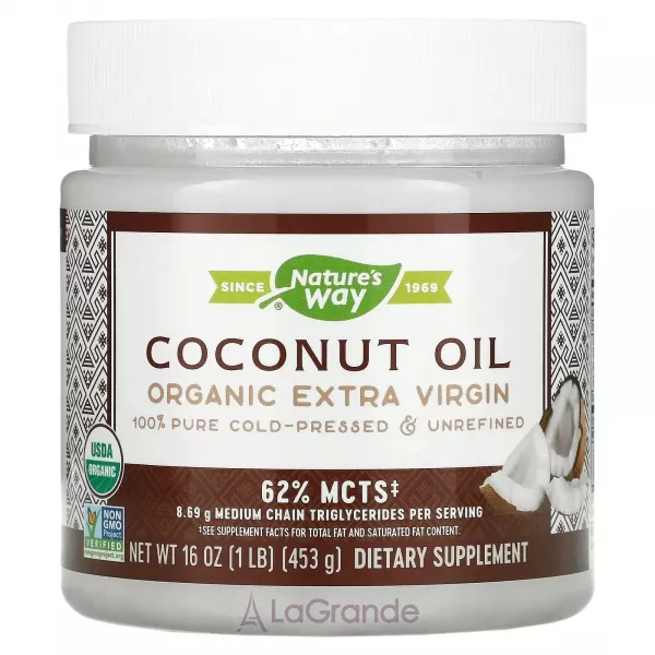 Nature's Way Coconut Oil Organic Extra Virgin �������� ��� ���������
