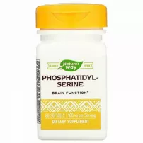 Nature's Way Phosphatidylserine 100 mg ĳ������ ������� "��������������", 100 ��