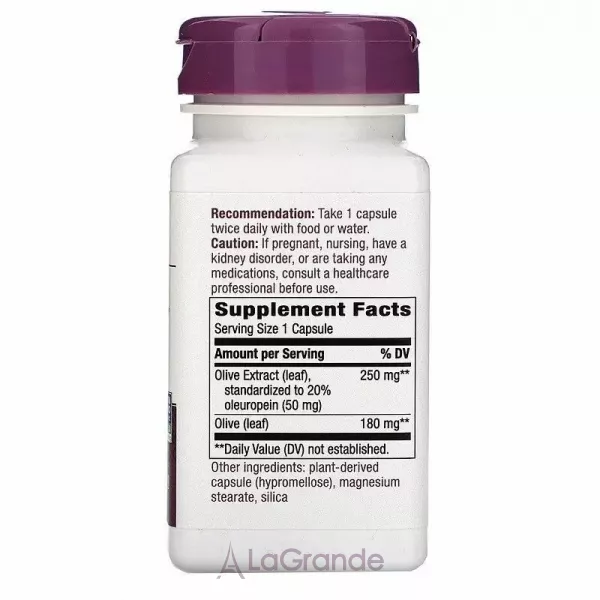 Nature's Way Olive Leaf 250 mg ����������� ������� 