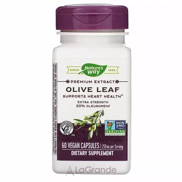 Nature's Way Olive Leaf 250 mg ����������� ������� 