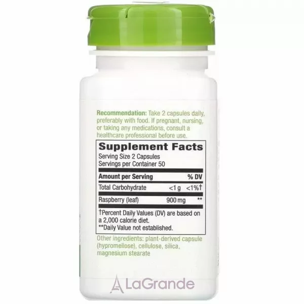 Nature's Way Raspberry Leaf 900 mg ����������� ������� 
