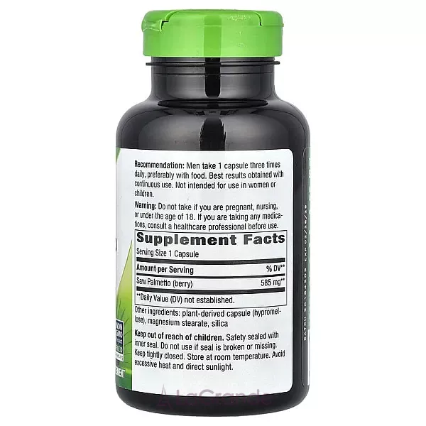 Nature's Way Saw Palmetto Berries 585 mg ����������� ������� 