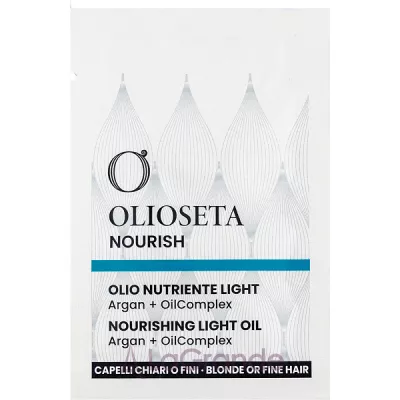 Barex Italiana Olioseta Nourish Nourishing Light Oil Argan + OilComplex       