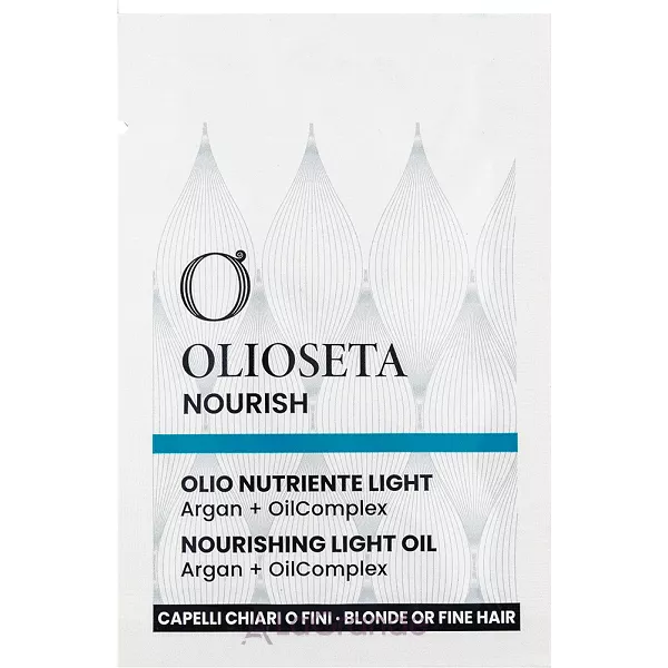 Barex Italiana Olioseta Nourish Nourishing Light Oil Argan + OilComplex ������������� ��� ��� ������� �� ������� �������