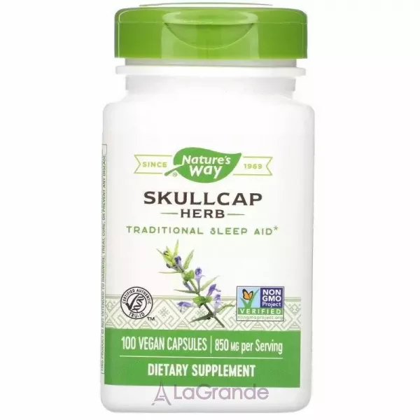 Nature's Way Skullcap Herb 850 mg ĳ������ ������� 