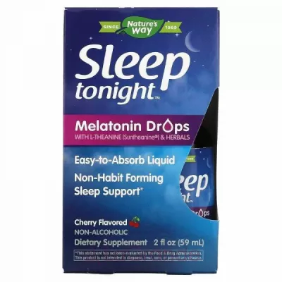 Nature's Way Sleep Tonight Melatonin Drops   L-    , 5 ,   