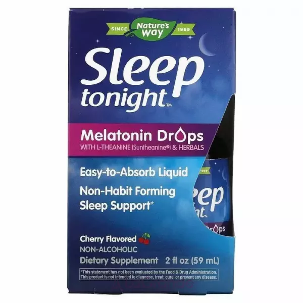 Nature's Way Sleep Tonight Melatonin Drops ����������� ������� � ������ 