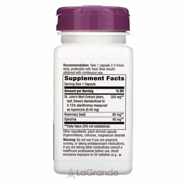 Nature's Way St. John's Wort 300 mg ĳ������ ������� ��� ���������� ������� 