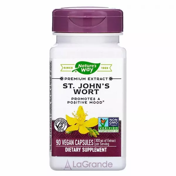 Nature's Way St. John's Wort 300 mg ĳ������ ������� ��� ���������� ������� 