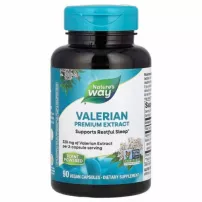 Nature's Way Valerian Premium Extract 220 mg ����������� ������� ��� ��������� � ���������� ��� "���������, ������� ��������", 220 ��