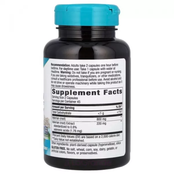 Nature's Way Valerian Premium Extract 220 mg ����������� ������� ��� ��������� � ���������� ��� 