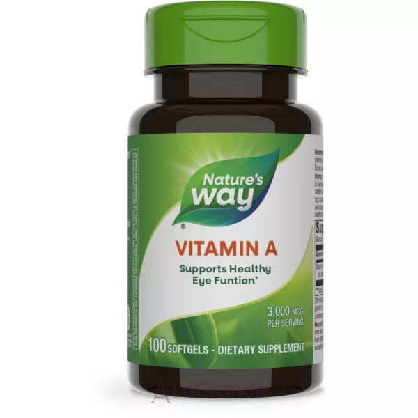 Nature's Way Vitamin A 3000 m�g ĳ������ ������� 