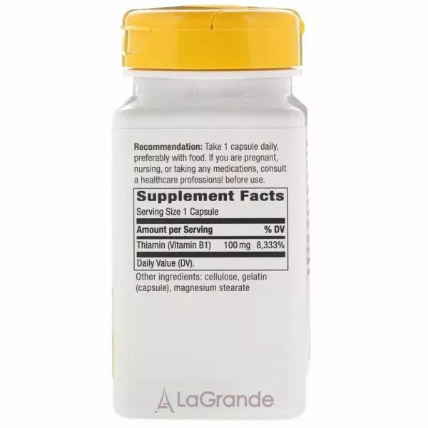 Nature's Way Vitamin B1 100 mg ĳ������ ������� 