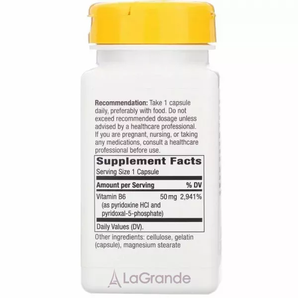 Nature's Way Vitamin B6 50 mg ĳ������ ������� 