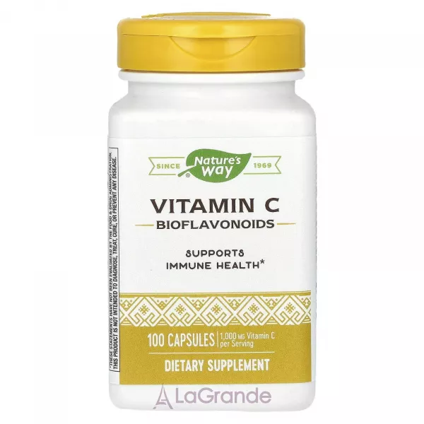 Nature's Way Vitamin C with Bioflavonoids 1000 mg ĳ������ ������� 