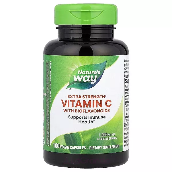 Nature's Way Vitamin C With Bioflavonoids Extra Strength 1000 mg ĳ������ ������� 
