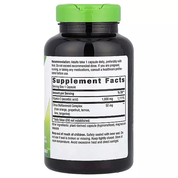 Nature's Way Vitamin C With Bioflavonoids Extra Strength 1000 mg ĳ������ ������� 