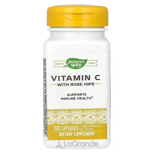 Nature's Way Vitamin C with Rose Hips 1000 mg ĳ������ ������� 