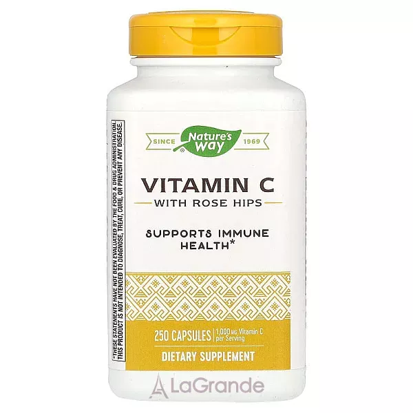 Nature's Way Vitamin C with Rose Hips 1000 mg ĳ������ ������� 