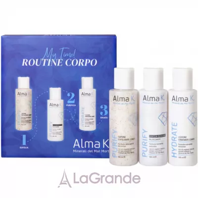 Alma K. Me First Body Care Kit (sh/gel/100ml + soap/100ml + b/lot/100ml)     