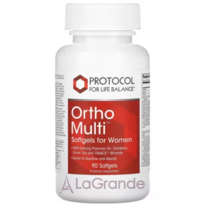 Protocol for Life Balance Ortho Multi For Women       