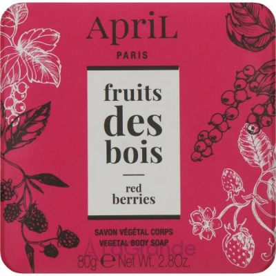 April Red Berries Body Soap  