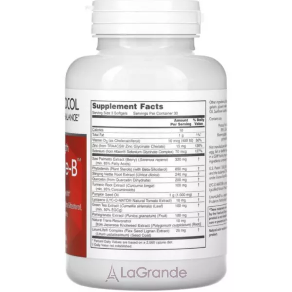 Protocol for Life Balance Prostate-B ������� ������� ��� ��������� �������� �������� � ������ ���������