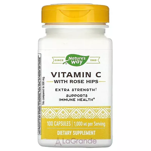 Nature's Way Vitamin C with Rose Hips 1000 mg ĳ������ ������� 