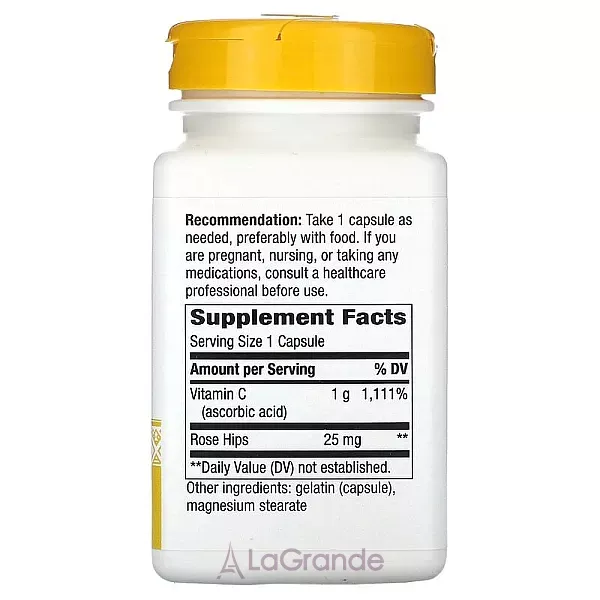Nature's Way Vitamin C with Rose Hips 1000 mg ĳ������ ������� 