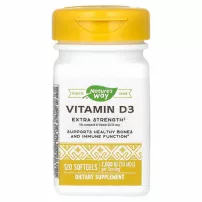 Nature's Way Vitamin D3 Extra Strength 2000 IU ����������� ������� "������� �-3, ���������� ����", 2000 ��
