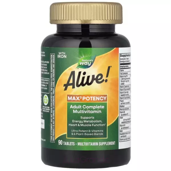 Nature's Way Alive! Max3 Daily Multivitamin ������������