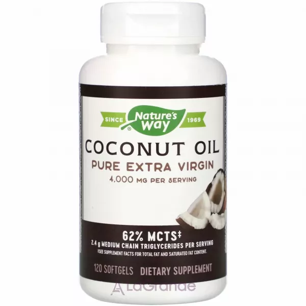 Nature's Way Coconut Oil 4000 mg ����������� ������� 