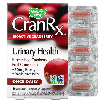 Nature's Way CranRx Urinary Health 500 mg ĳ     