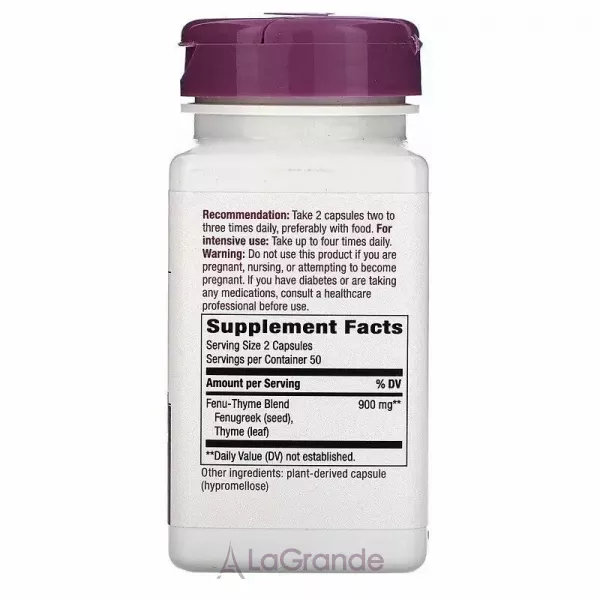 Nature's Way Fenu-Thyme 900 mg ���� ��� ��������� ������, 900 ��