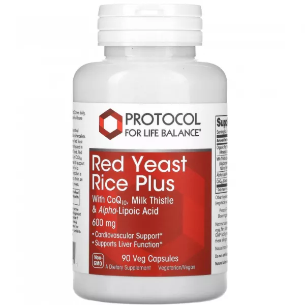 Protocol for Life Balance Red Yeast 600mg & Coq10 30mg Plus ������� ������� 