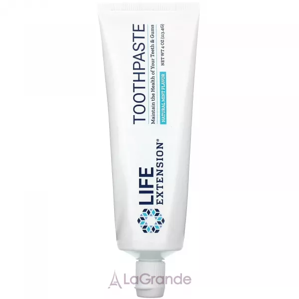 Life Extension Toothpaste Natural Mint Flavor ������ ����� �� ������ ����