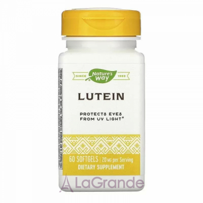 Nature's Way Lutein 20 mg ĳ        