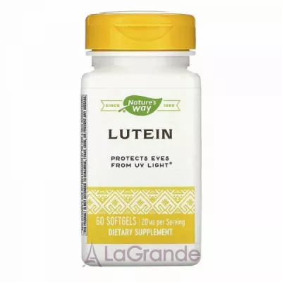 Nature's Way Lutein 20 mg         