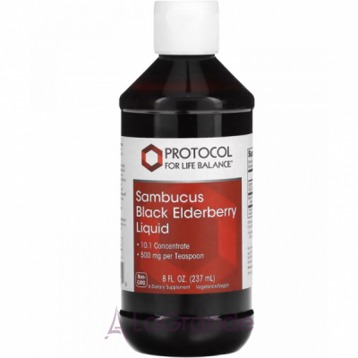 Protocol for Life Balance Sambucus Black Elderberry Liquid        