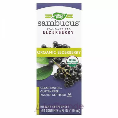 Nature's Way Sambucus Organik Elderberry      