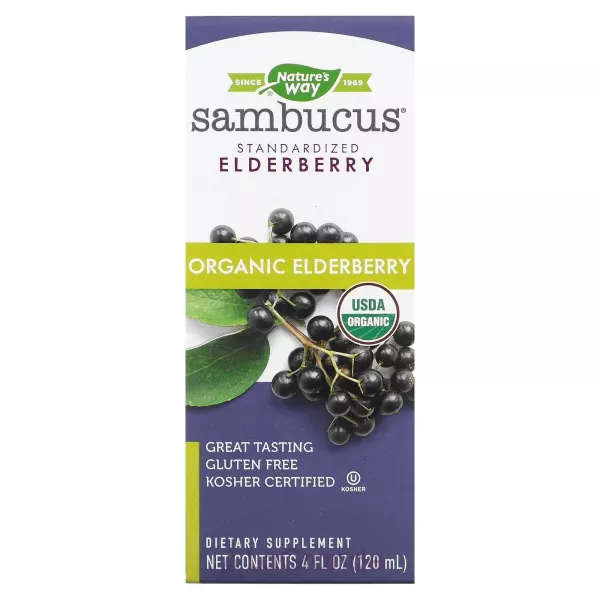 Nature's Way Sambucus Organik Elderberry ����� ������������ ������ ��� ��������� ����������