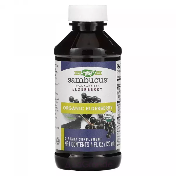 Nature's Way Sambucus Organik Elderberry ����� ������������ ������ ��� ��������� ����������