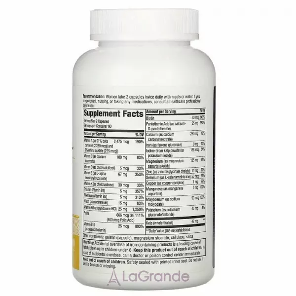 Nature's Way Prenatal Multi Vitamin & Mineral ������������ ��� �������