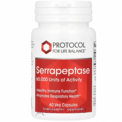 Protocol for Life Balance Serrapeptase 60,000       