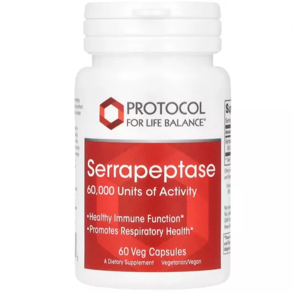 Protocol for Life Balance Serrapeptase 60,000 ������� ������� ��� �������� �������� ������� 