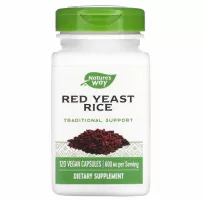 Nature's Way Red Yeast Rice 600 mg ĳ������ ������� "�������� ��������� ���", 600 ��