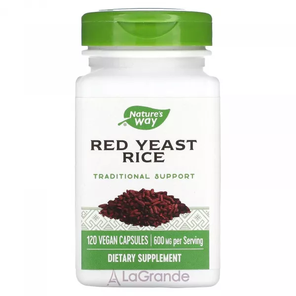 Nature's Way Red Yeast Rice 600 mg ����������� ������� 