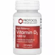 Protocol for Life Balance Vitamin D-3 5000 IU ³ D3  5000   ' 